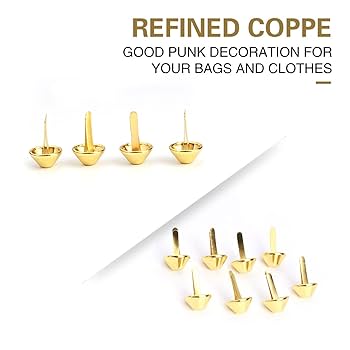 小物 GOLDEN  / WASHED LEATHER STUDS 80 小物 GOLDEN / WASHED LEATHER STUDS 80 10pcs Vintage Diameter